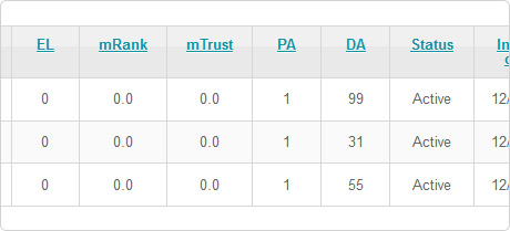 Link Metrics